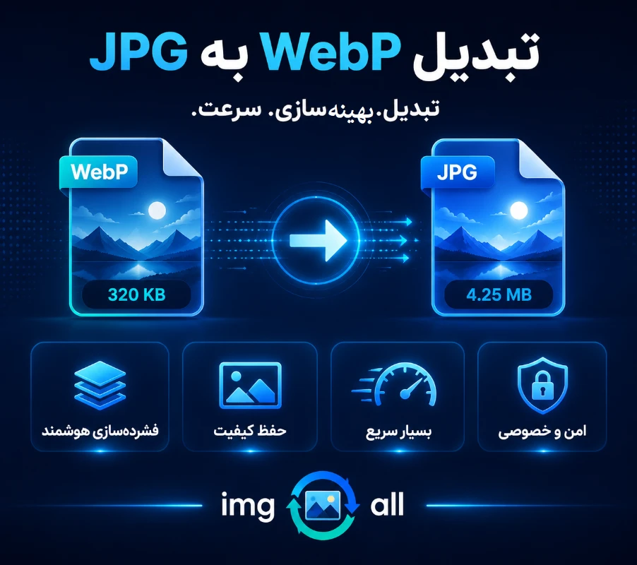 تبدیل WebP به JPG